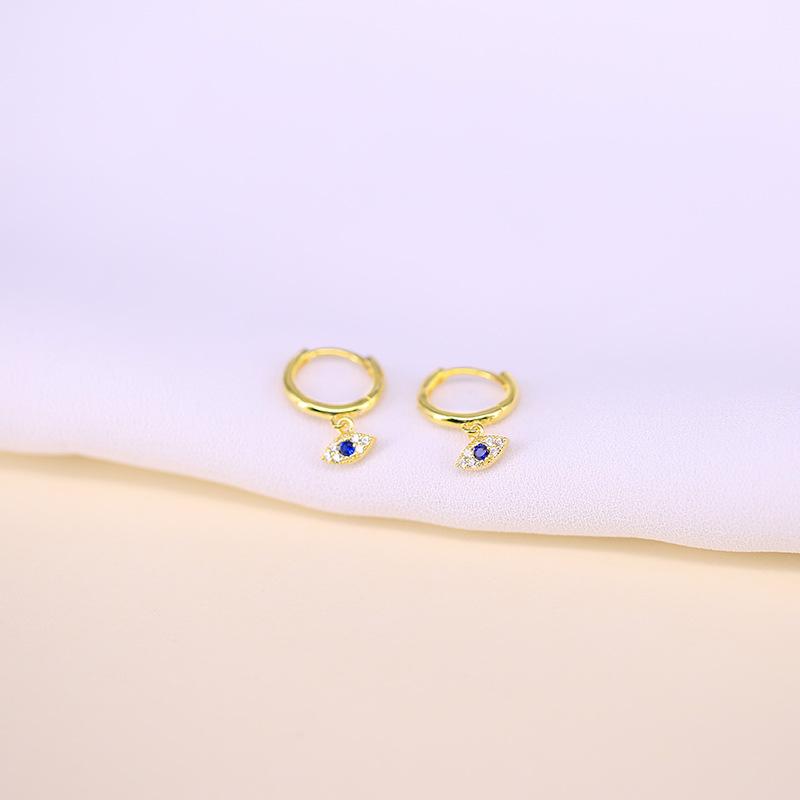 KIA EVIL EYE EARRINGS - Gallery 1